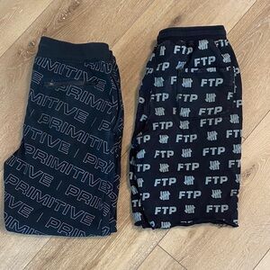Bundle Primitive Black Allover Logo men’s  Joggers